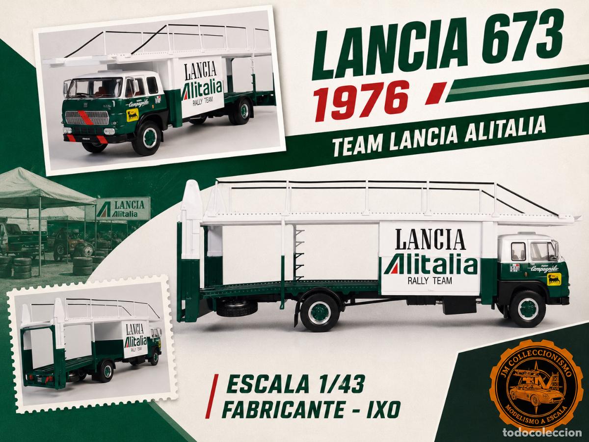 Coches a escala: Fiat 673 Team Lancia Alitalia 1976