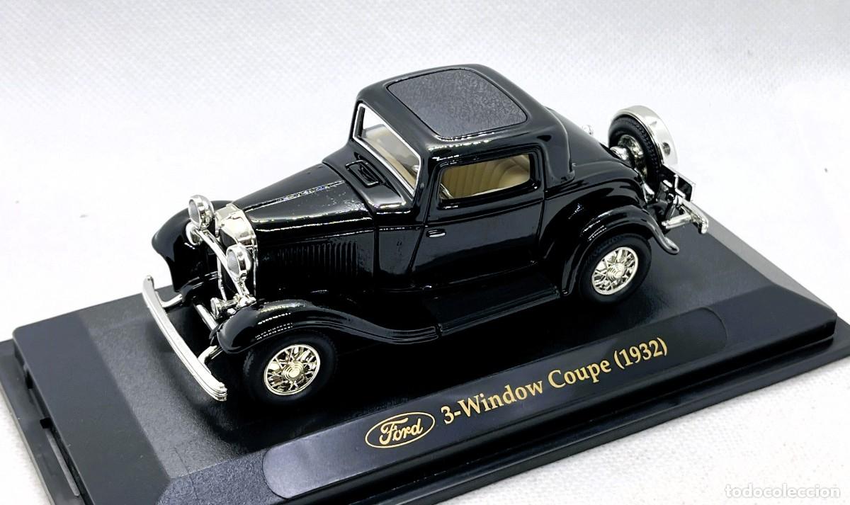 Coches a escala: FORD COUPE 3 WINDOWS 1933, ESC.1/43, NUEVO C/CAJA - FLA