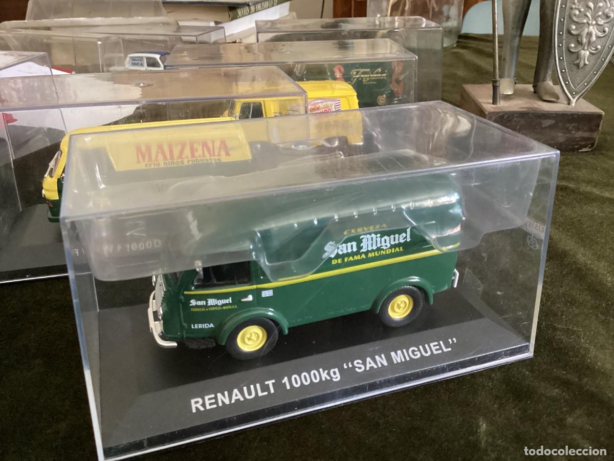 Coches a escala: MAQUETA COCHE METAL RENAULT 1000KG SAN MIGUEL.
