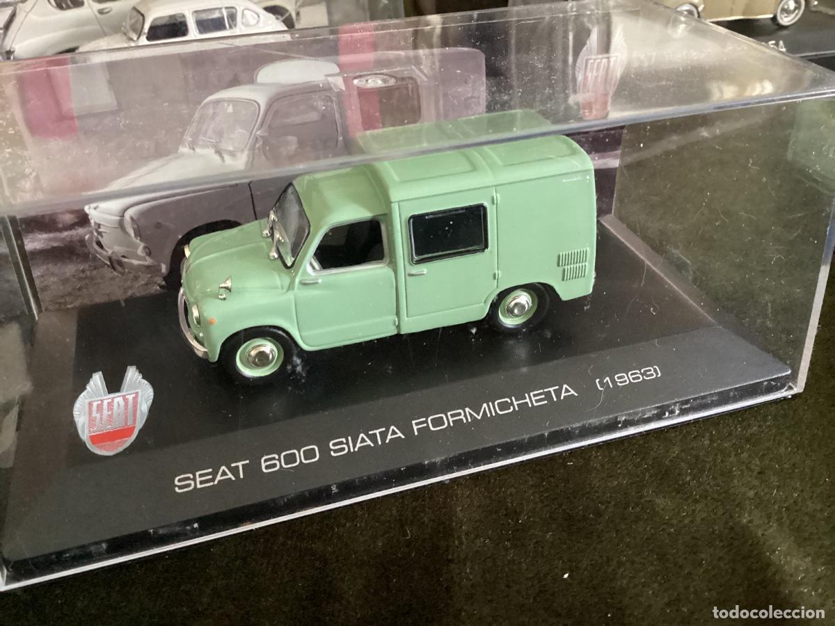 Coches a escala: MAQUETA COCHE METAL SEAT 600 SIATA FORMICHETA 1963.
