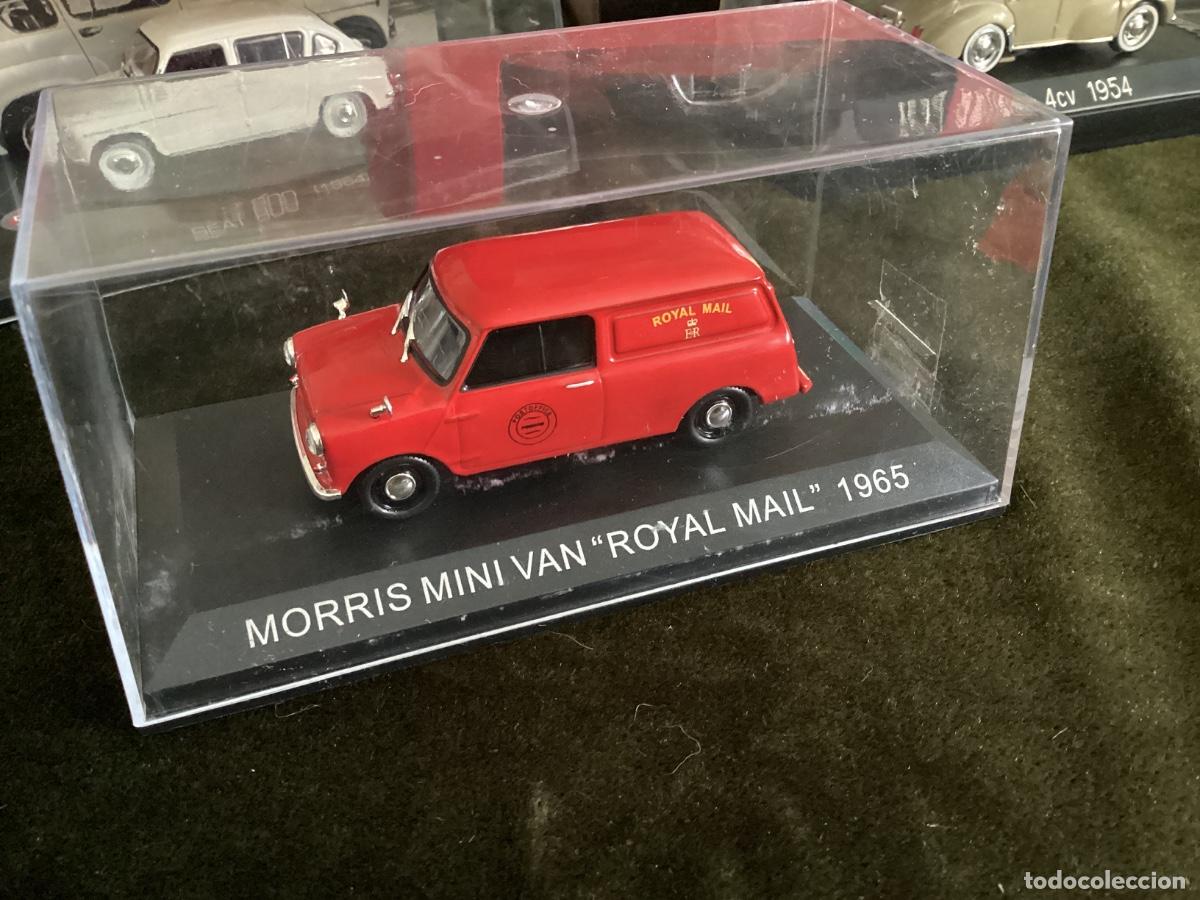Coches a escala: MAQUETA COCHE METAL MORRIS MINI VAN ROYAL MAIL. 1965.