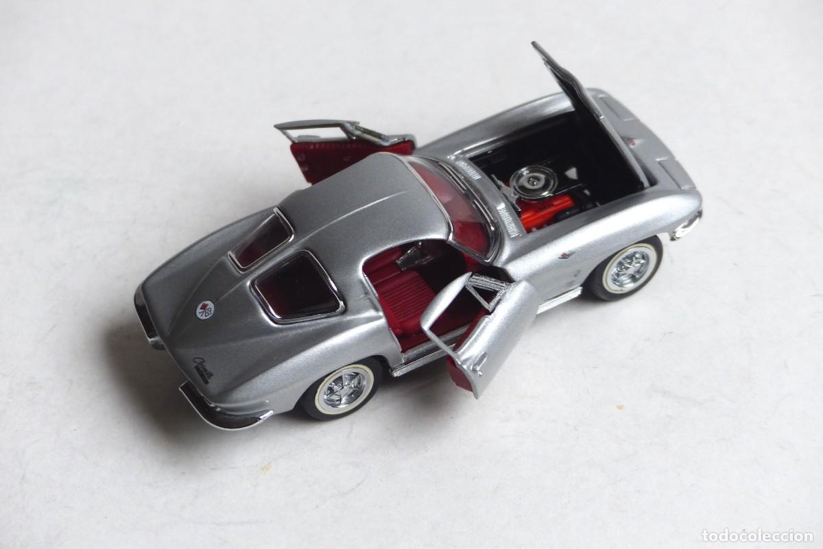 Coches a escala: Chevrolet Corvette Stingray 1963 - Franklin Mint 1/43 - Avec bo&icirc;te - etat neuf