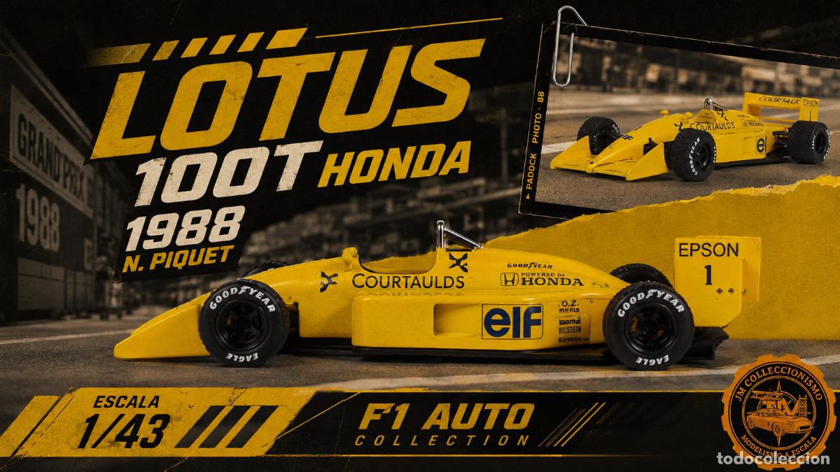 Model Cars: Lotus 100T Honda 1988 - N. Piquet
