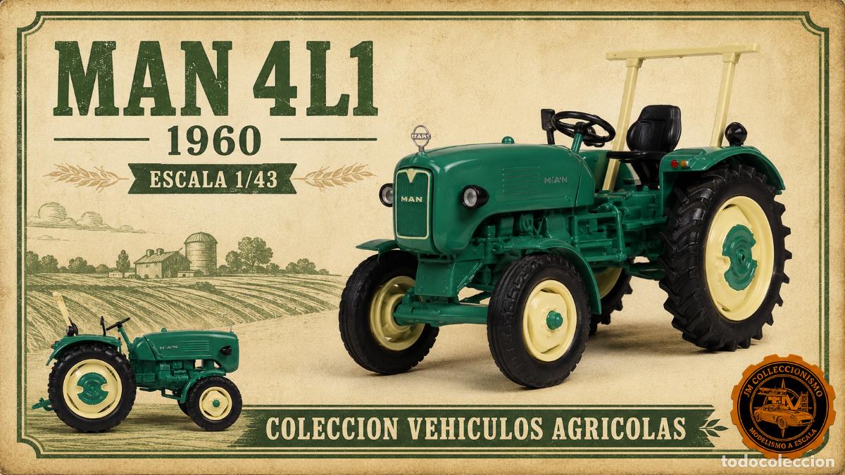 Coches a escala: MAN 4L1 1960 Escala 1/43