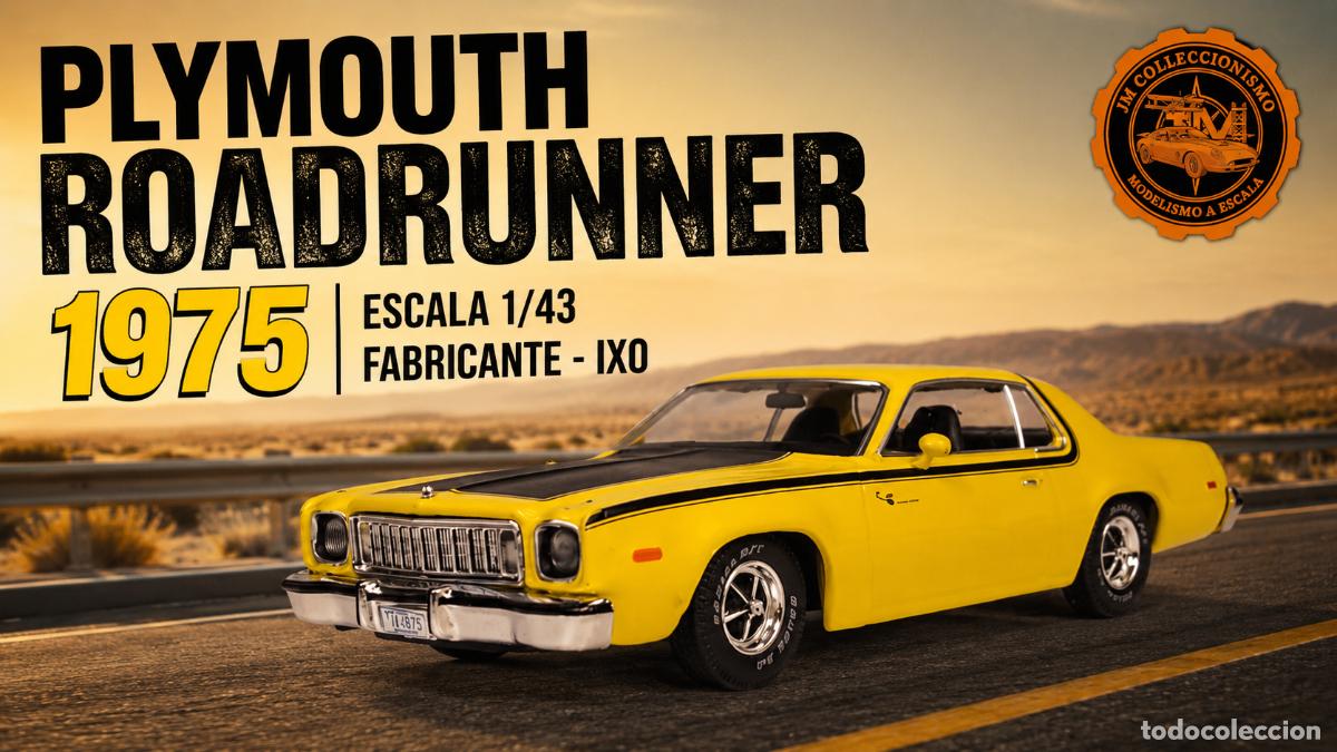 Carros em escala: Plymouth Road Runner 1975