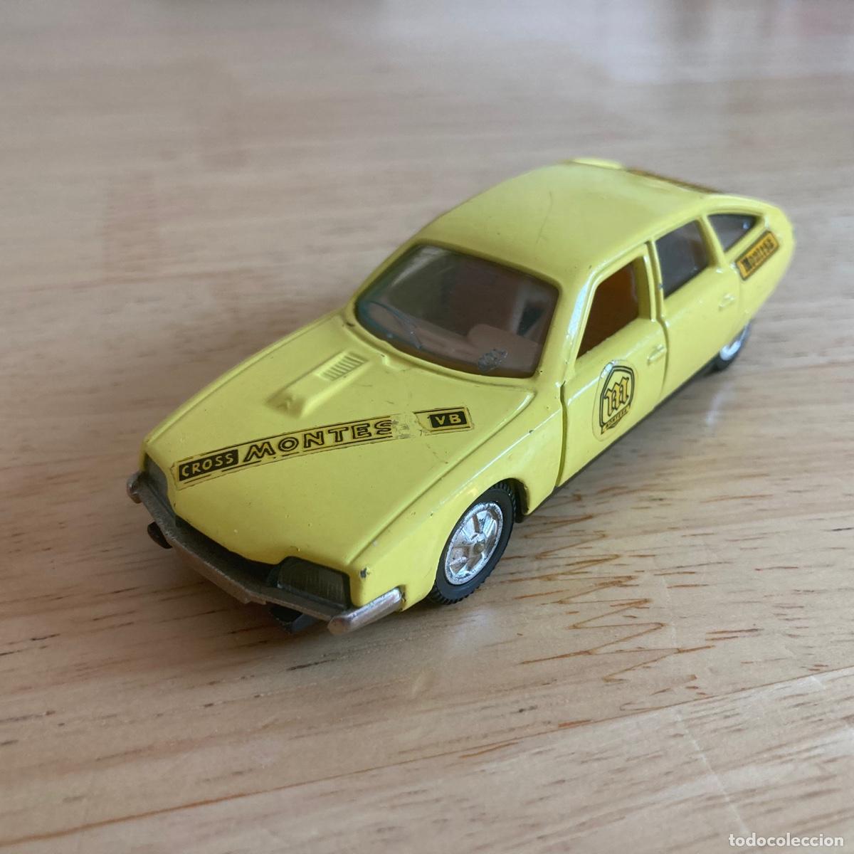 Coches a escala: COCHE MINIATURAS JOAL, CITRO&Euml;N CX PALAS, MONTESA METAL AMARILLO, ESCALA 1/43, N&ordm; 127, MADE IN SPAIN