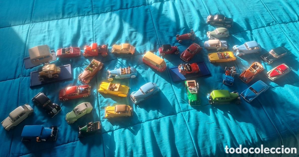 Coches a escala: Lote 33 coches Tintin 1:43