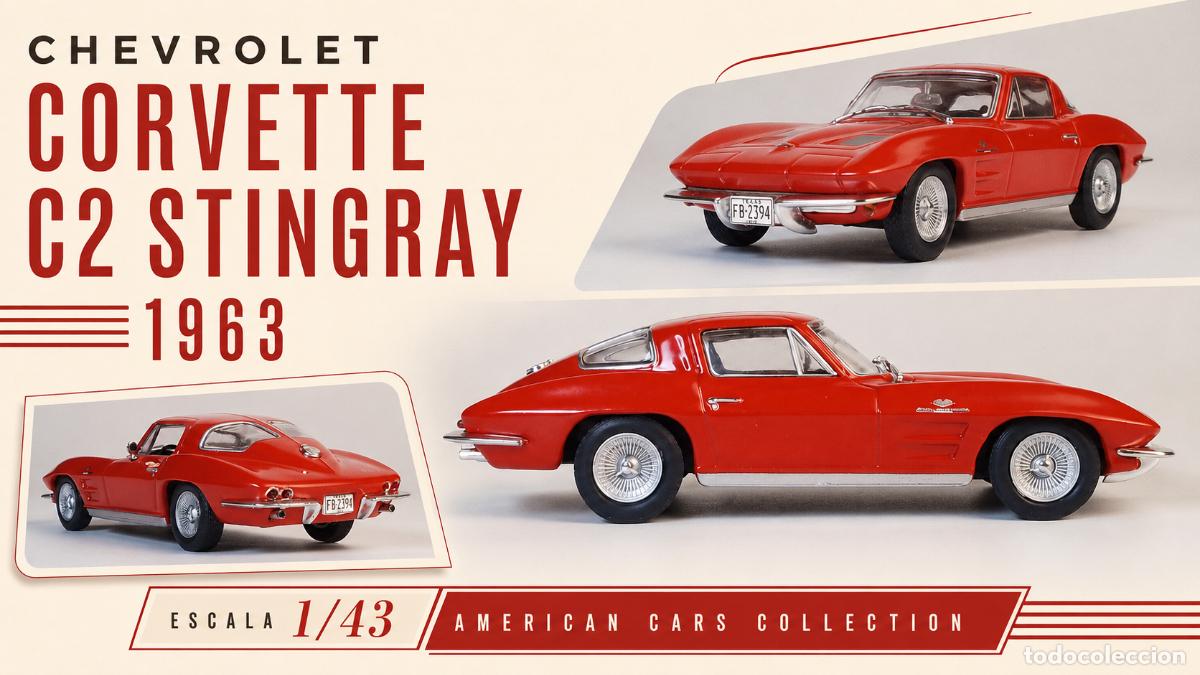 Modellautos: Chevrolet Corvette C2 Stingray 1963