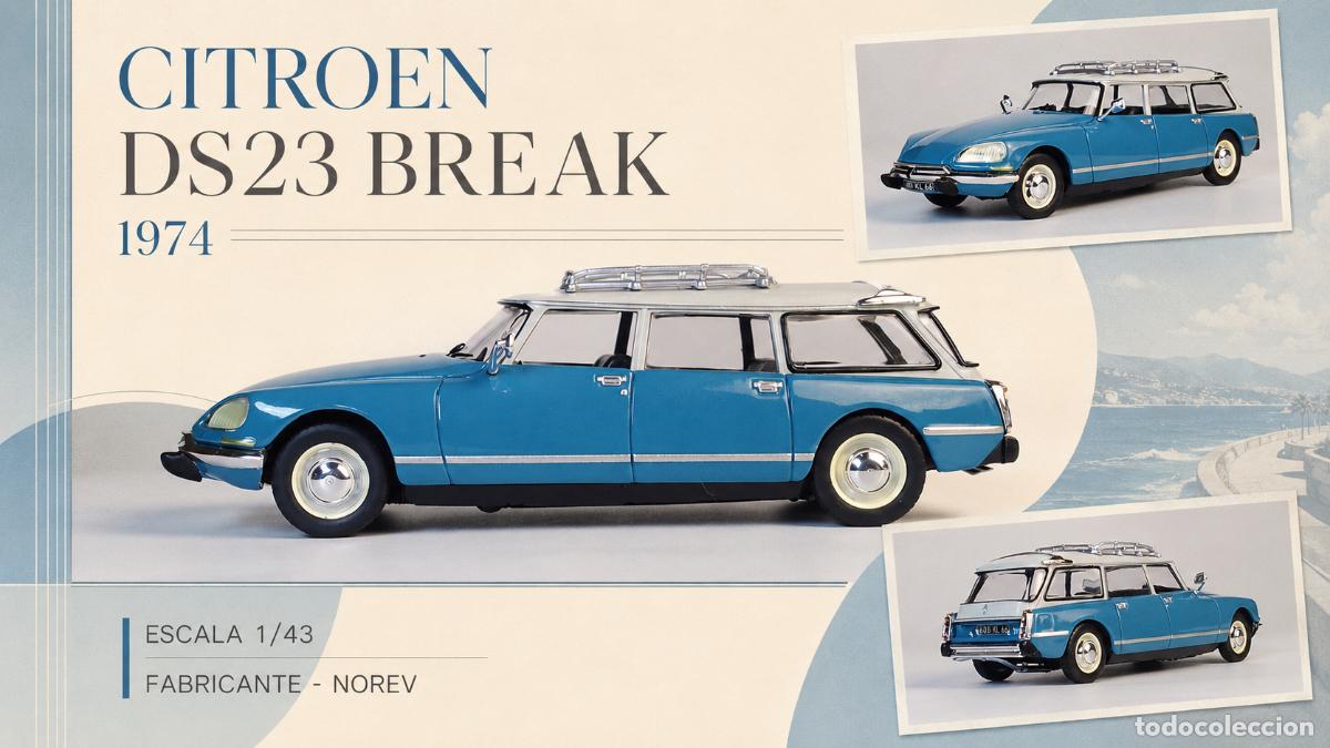 Voitures &agrave; l'&eacute;chelle: Citroen DS23 Break 1974