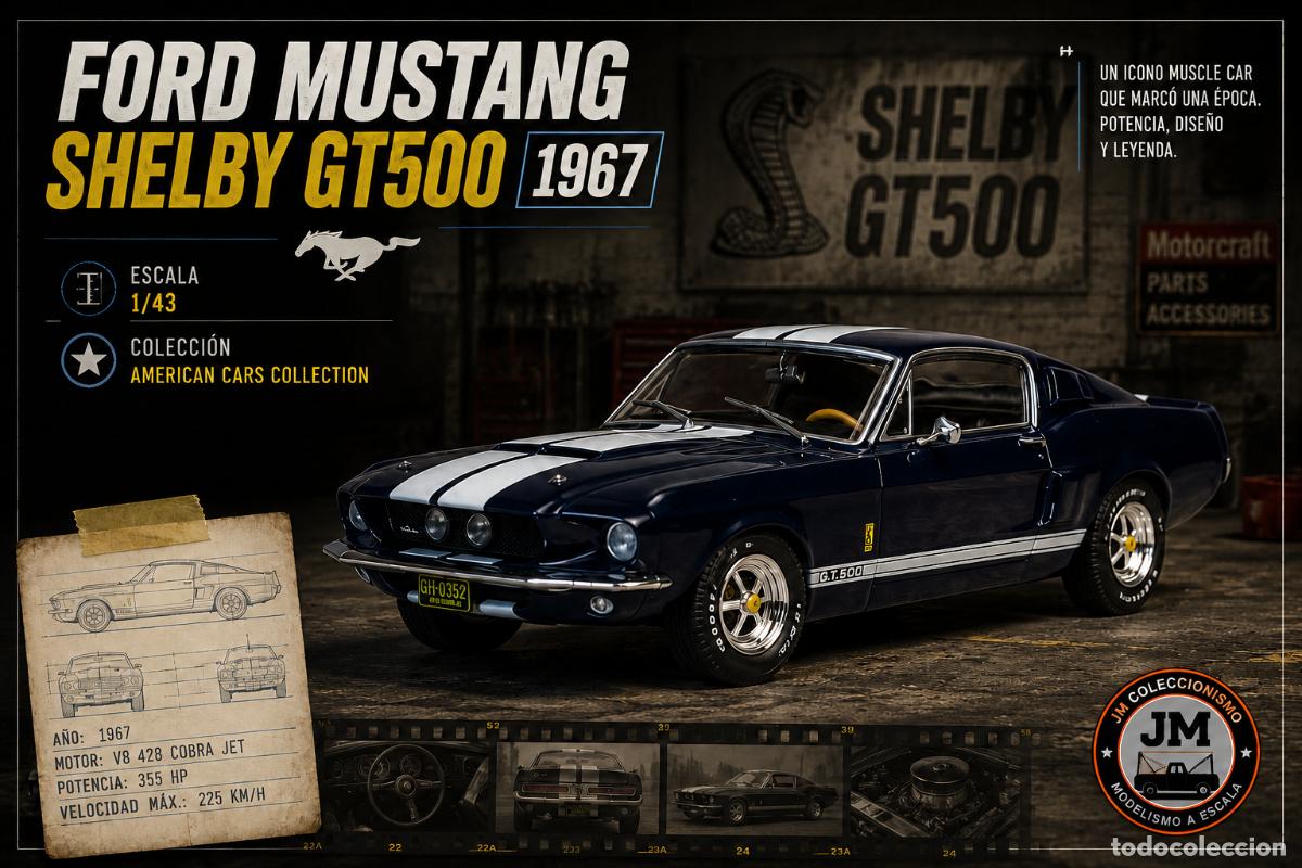 Modellautos: Ford Mustang Shelby GT500 1967