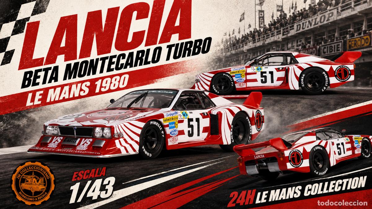 Coches a escala: Lancia Beta Montecarlo Turbo Le Mans 1980