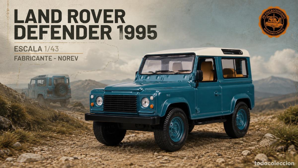 Coches a escala: Land Rover Defender 1995