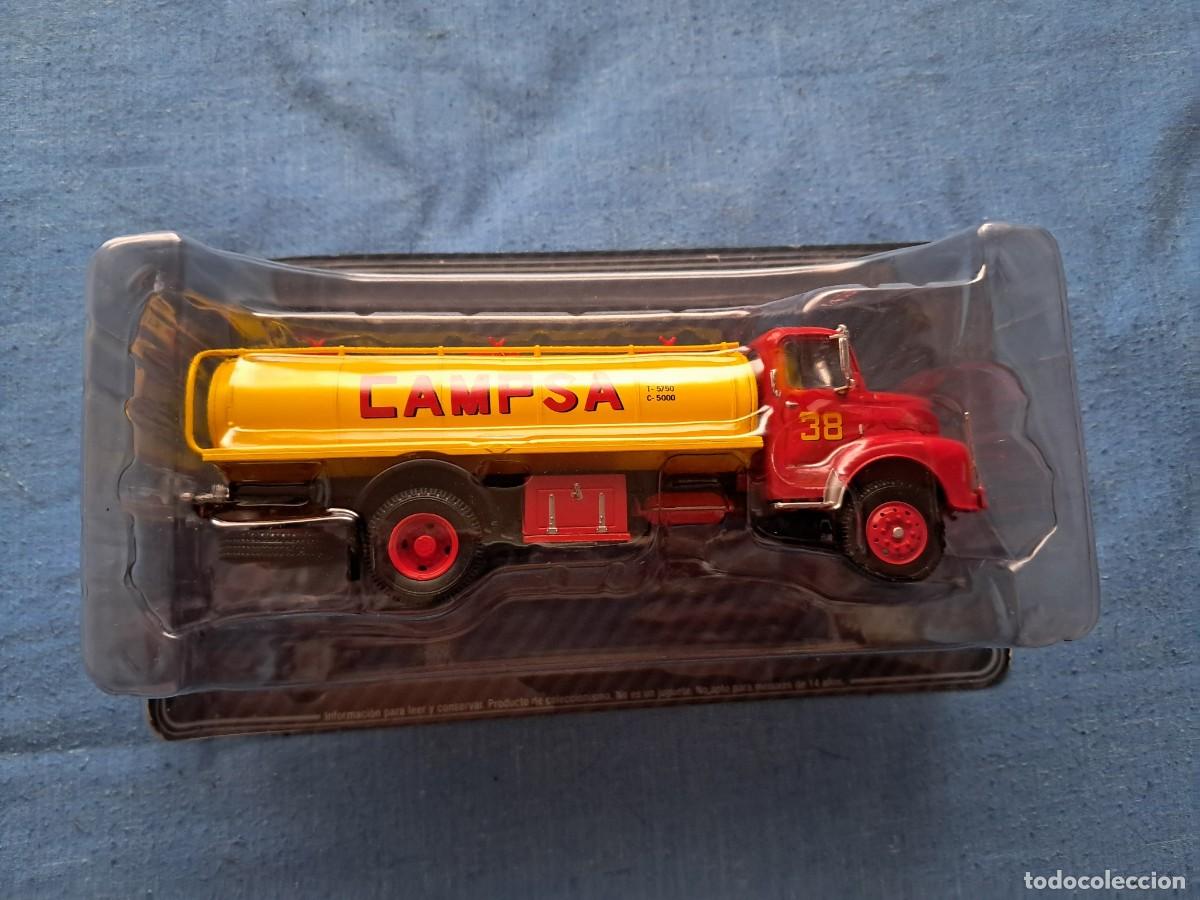 Coches a escala: CAMI&Oacute;N LEYLAND 1951 CISTERNA DE CAMPSA DE SALVAT EN ESCALA 1:43