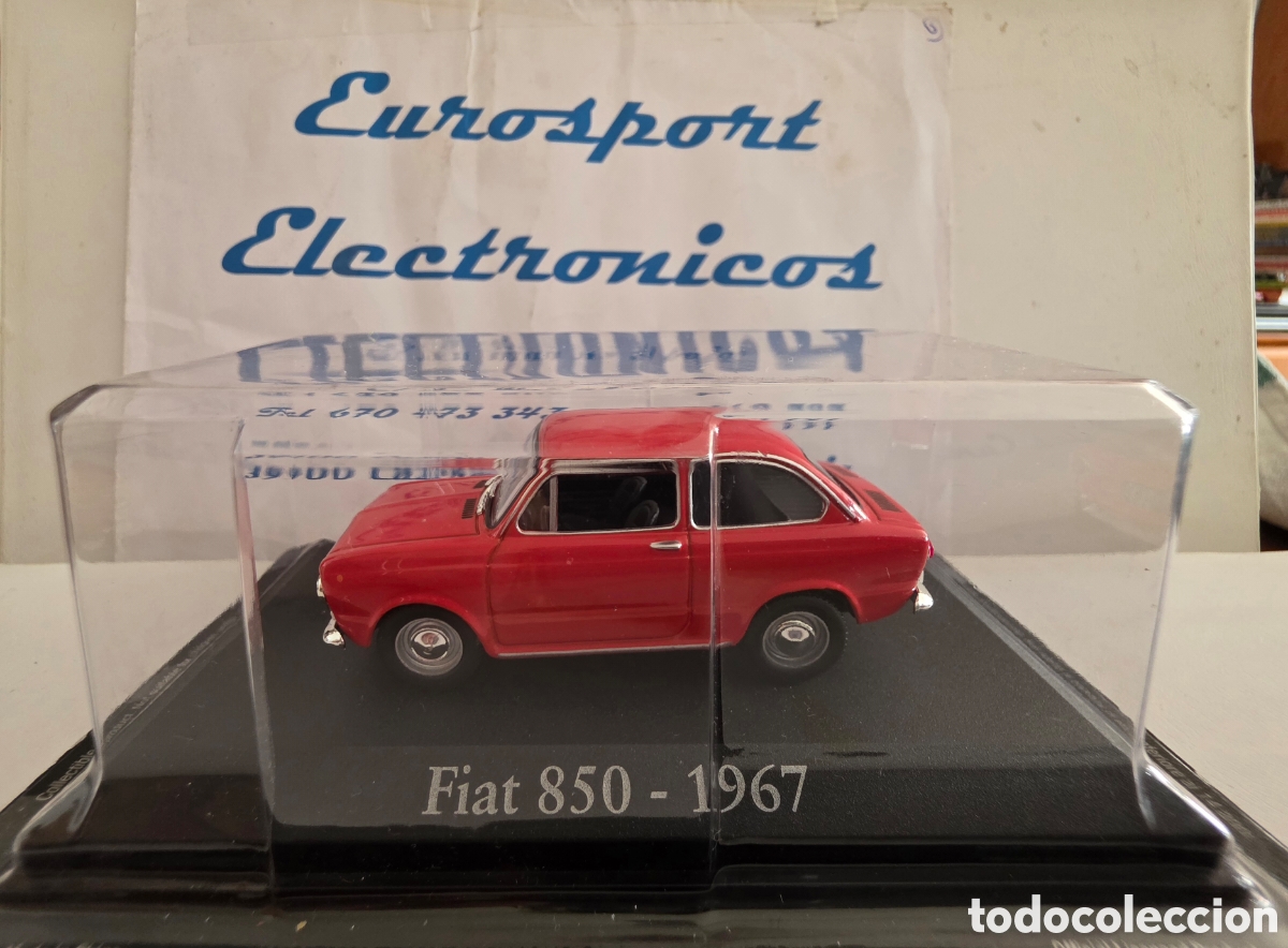 Coches a escala: Fiat 850 precintado escala 1/43