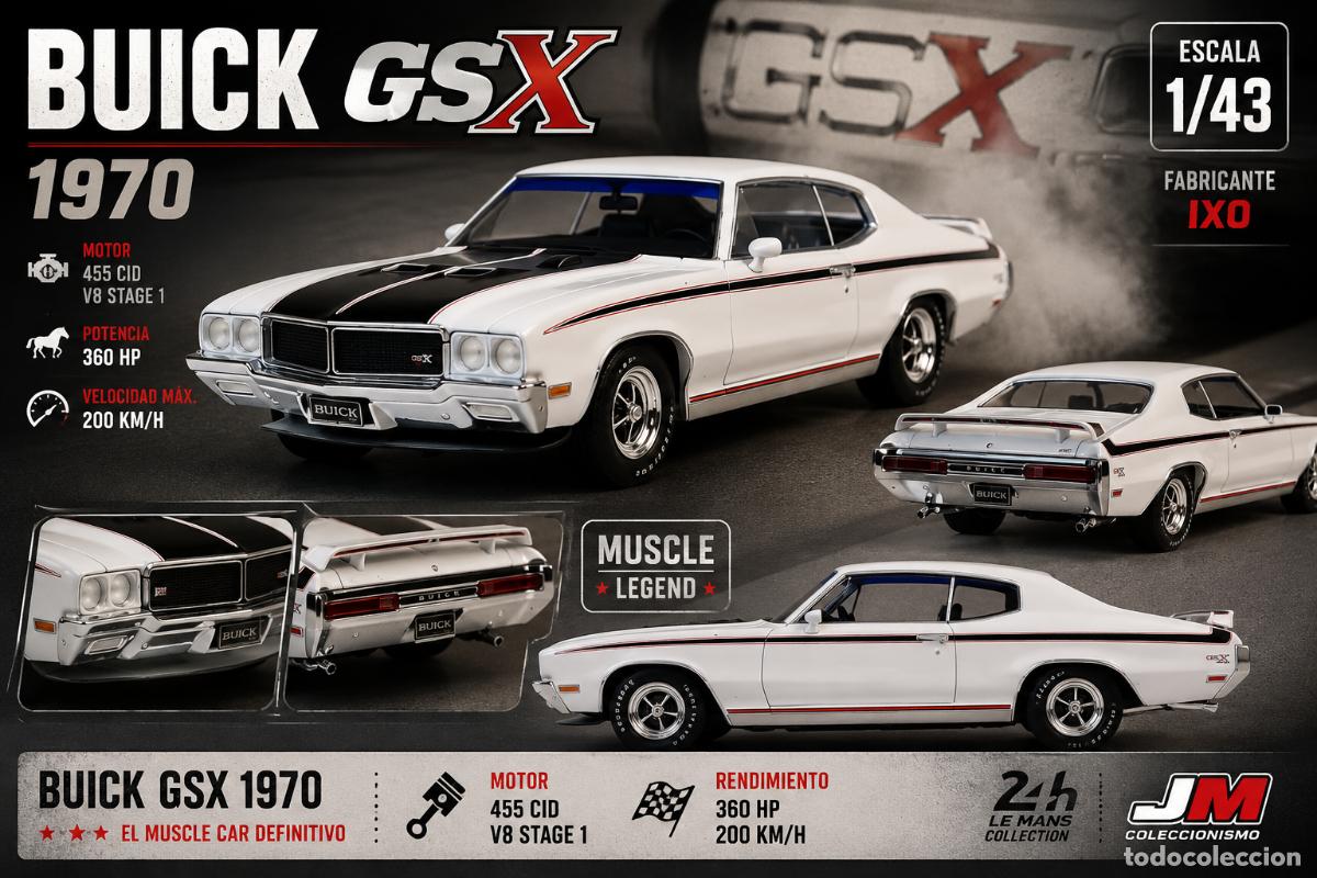 Coches a escala: Buick GSX Coupe 1970