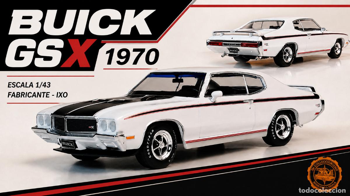 Coches a escala: Buick GSX Coupe 1970