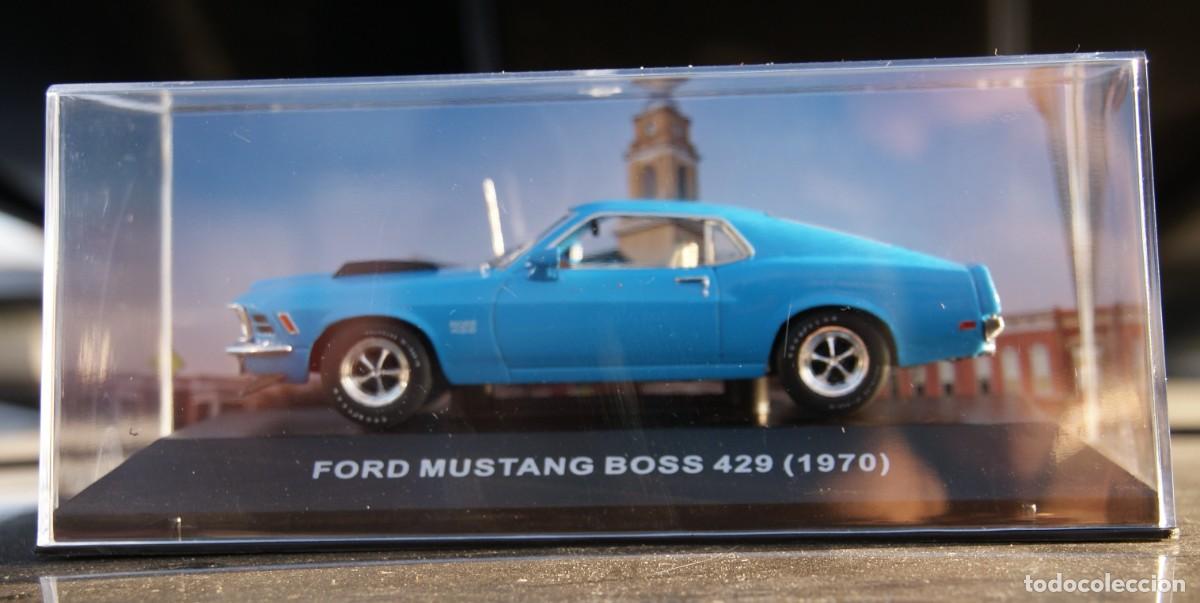 Voitures &agrave; l'&eacute;chelle: FORD MUSTANG BOSS 429 1970 AZUL BLUE ESCALA 1/43 DE ALTAYA EN CAJA