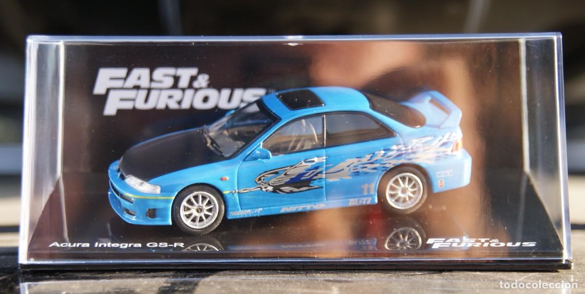 Model Cars: ACURA INTEGRA GS-R FAST AND FURIOUS ESCALA 1/43 ALTAYA EN CAJA