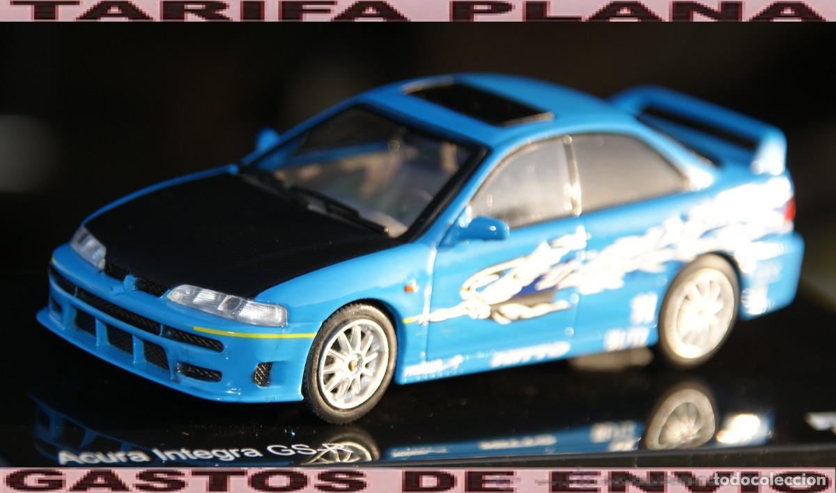 Coches a escala: ACURA INTEGRA GS-R FAST AND FURIOUS ESCALA 1:43 ALTAYA EN CAJA