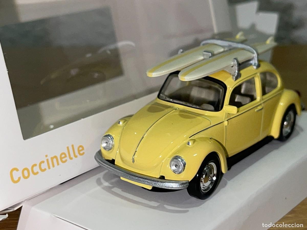 Coches a escala: Norev coche VOLKSWAGEN 1303 Coccinelle surf escala 1/43 die-cast metal car 1:43 VW Beetle escarabajo