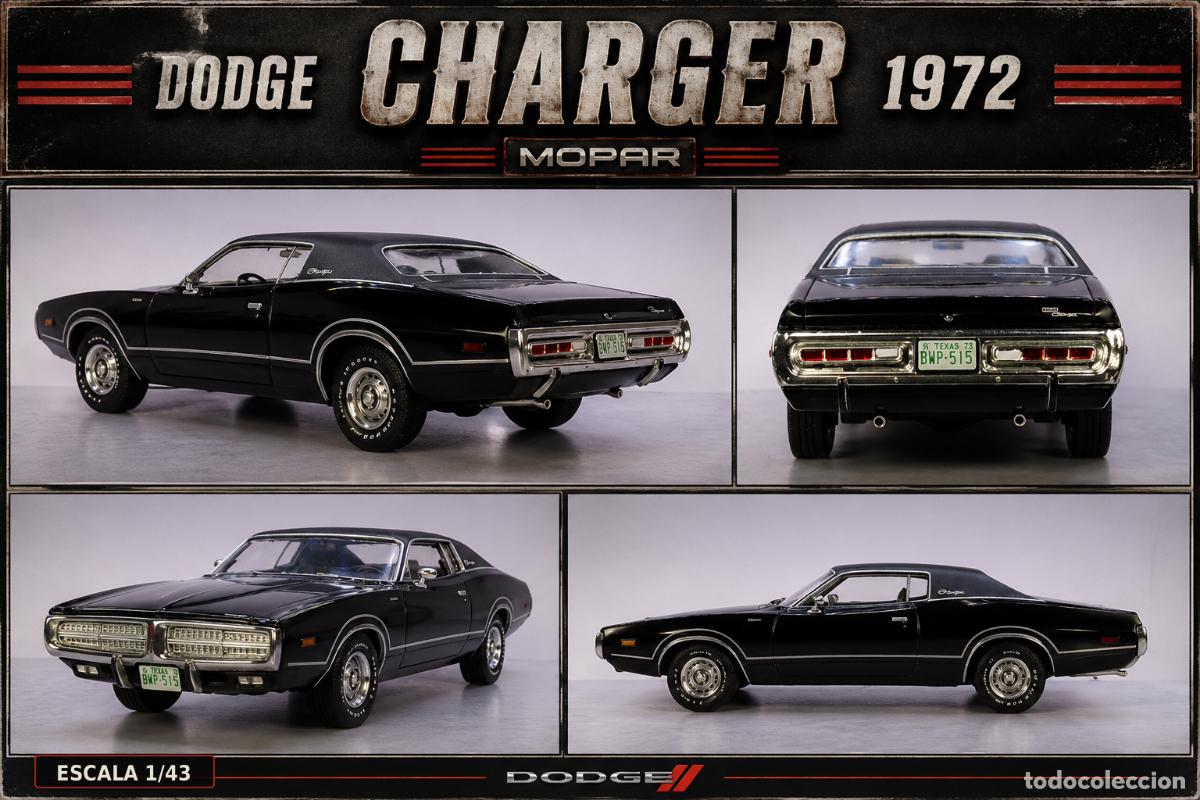 Coches a escala: Dodge Charger 1972 1/43