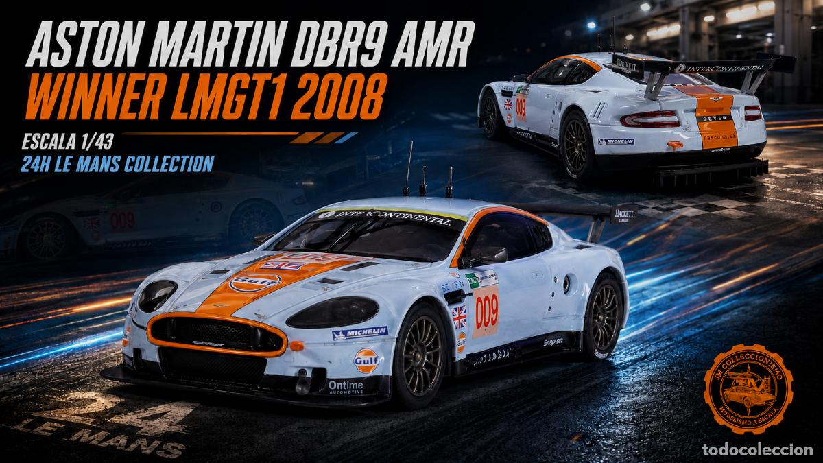 Auto in scala: Aston Martin DBR9 AMR Le Mans 2009 Winner LMGT1