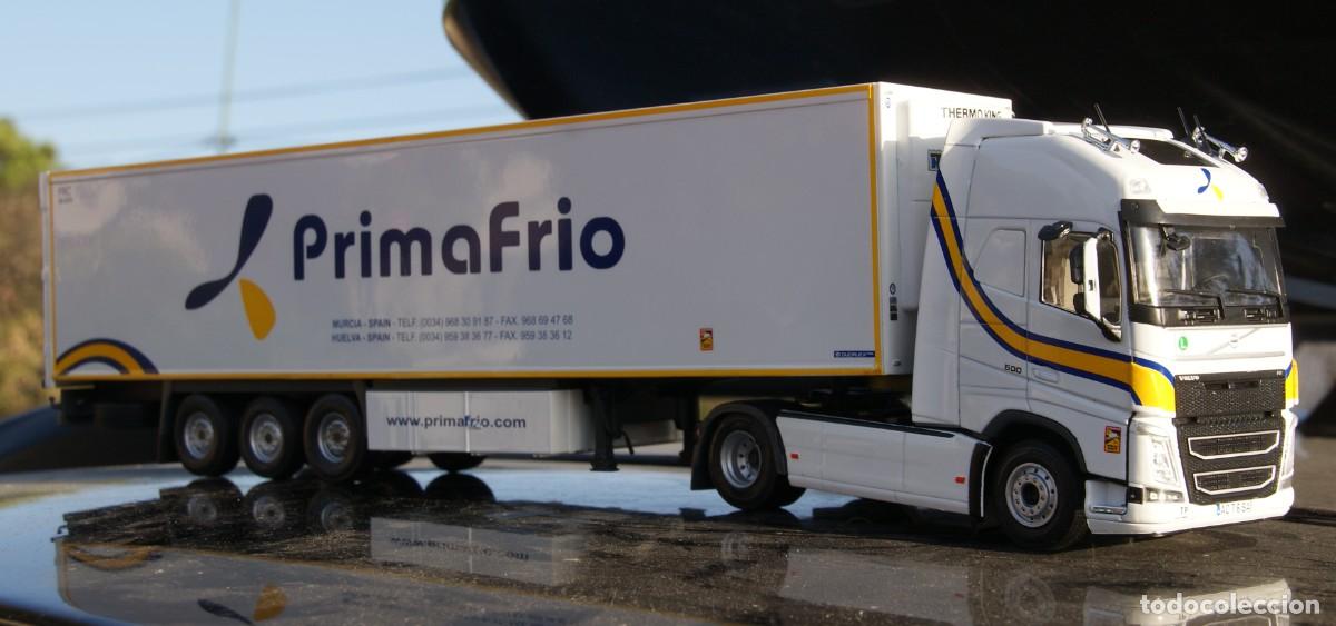 Voitures &agrave; l'&eacute;chelle: Cami&oacute;n VOLVO FH 2020 TRANSPORTE FRIGORIFICO PRIMAFRIO ESCALA 1/43 DE SALVAT EN SU BLISTER