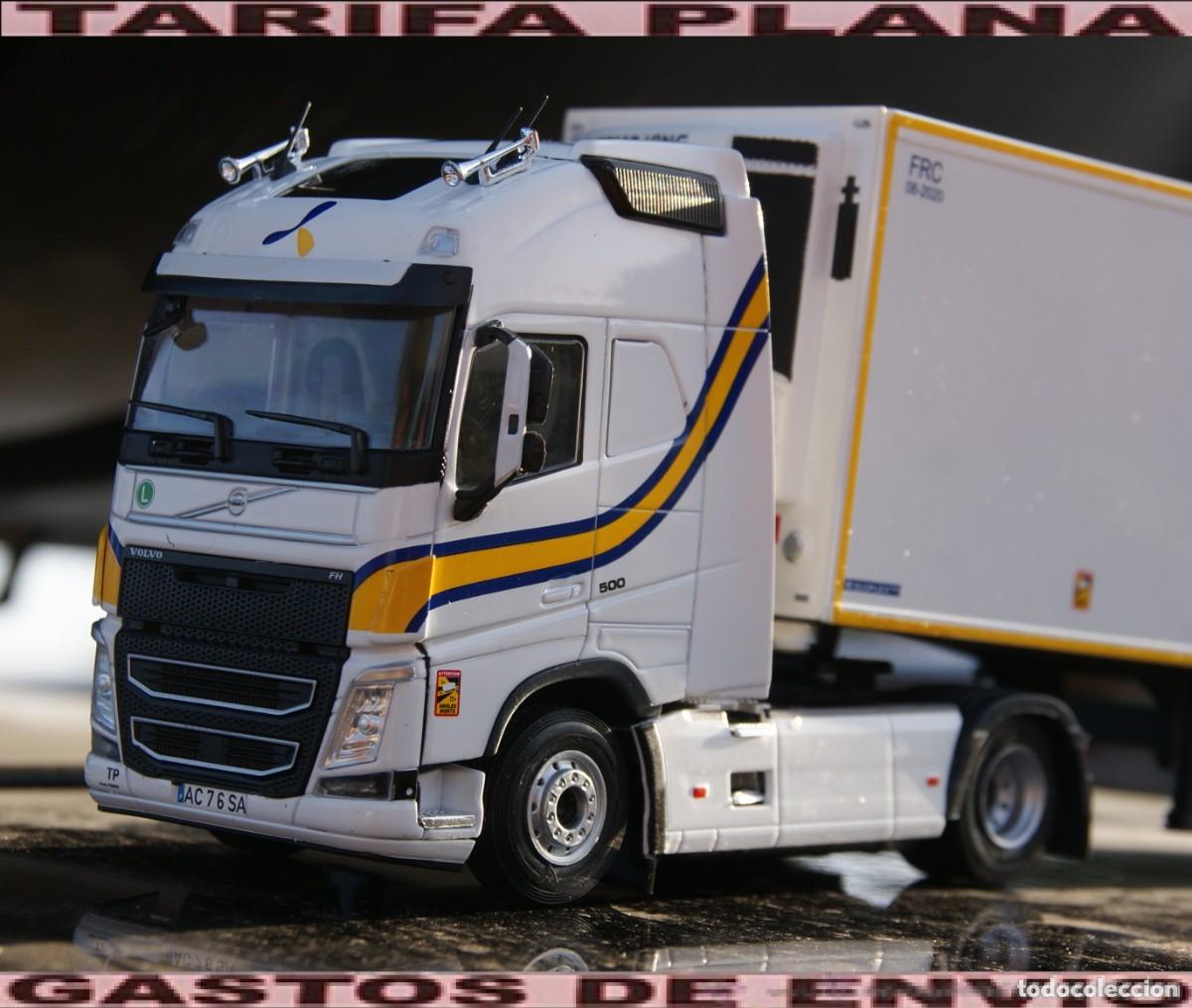 Coches a escala: Cami&oacute;n VOLVO FH 2020 TRANSPORTE FRIGORIFICO PRIMAFRIO ESCALA 1:43 DE SALVAT EN SU BLISTER