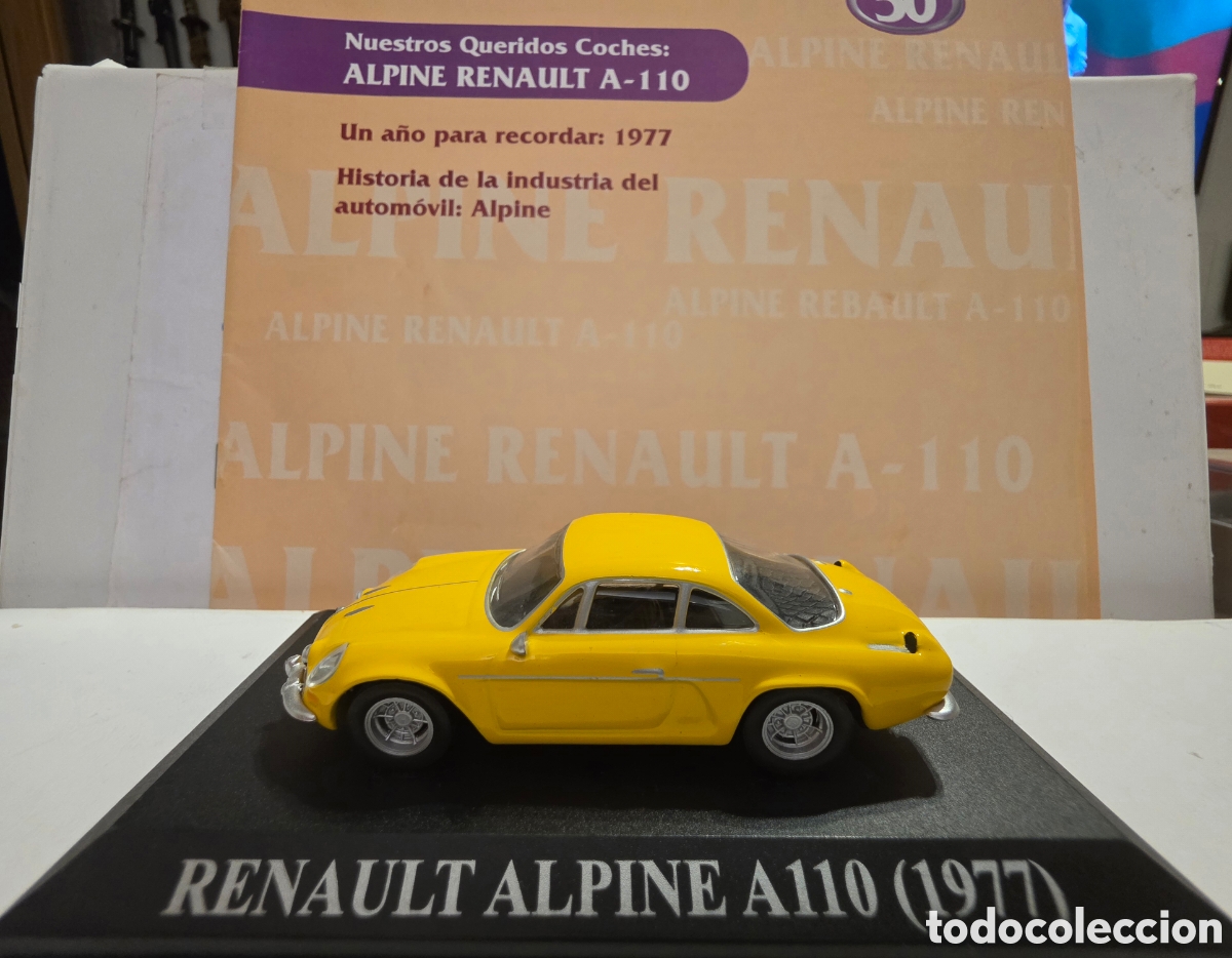 Coches a escala: Renault Alpine A110 +fasciculo escala 1/43