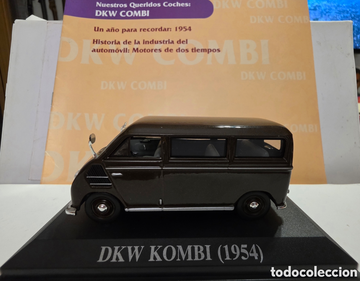 Coches a escala: DKW Kombi 1954 + fasciculo escala 1/43
