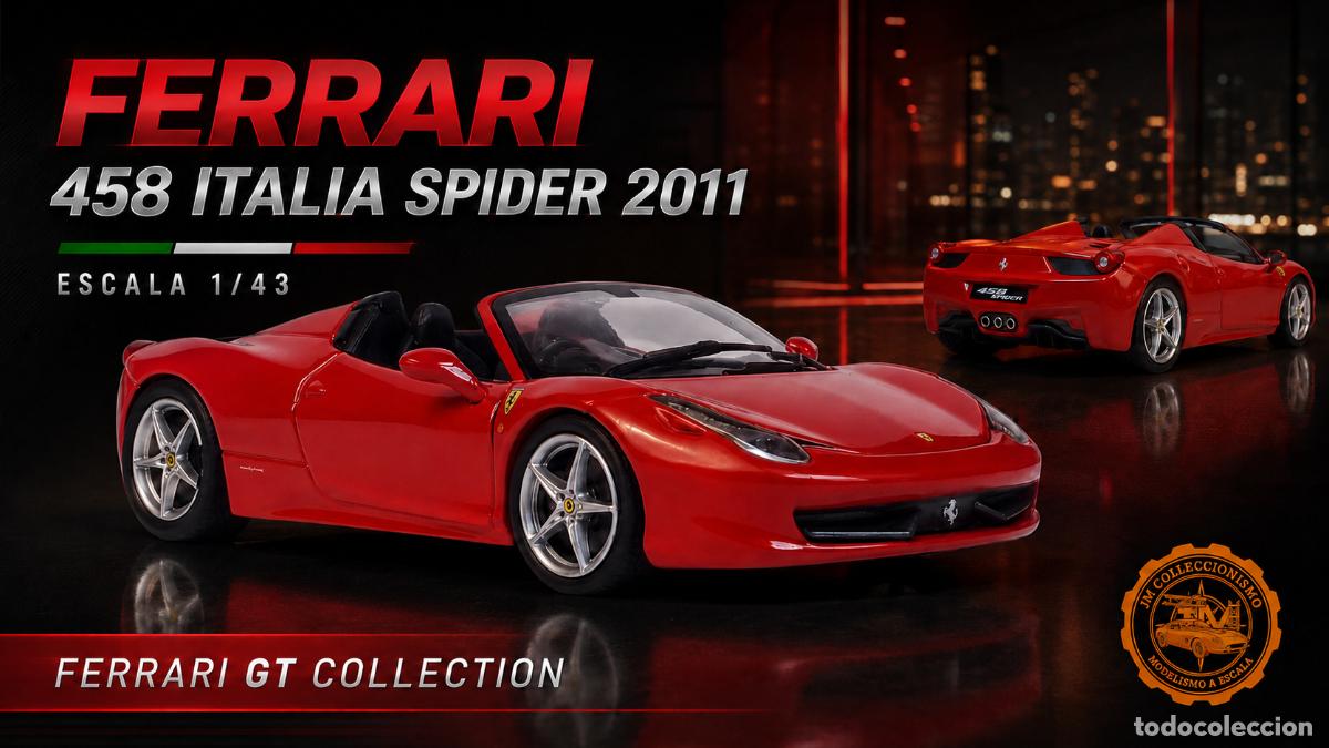 Auto in scala: FERRARI 458 ITALIA SPIDER 2011