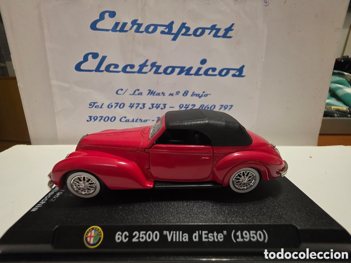 Coches a escala: Alfa Romeo 6C 2500 escala 1/43