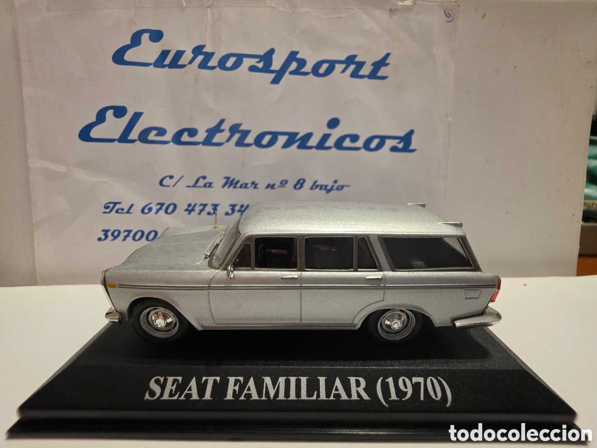 Coches a escala: Seat 1500 familiar 1970 escala 1/43