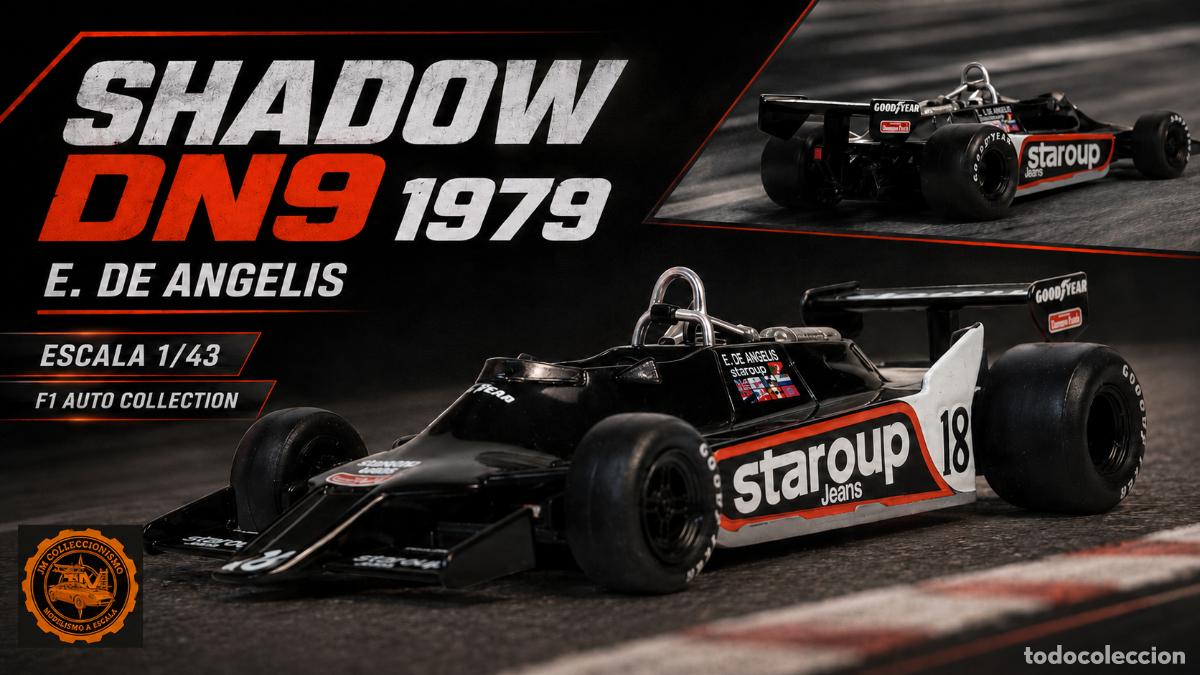 Coches a escala: Shadow DN9 1979 - E. De Angelis