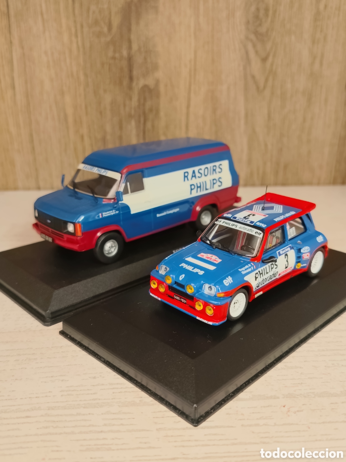 Coches a escala: Pack Renault Philips Rally