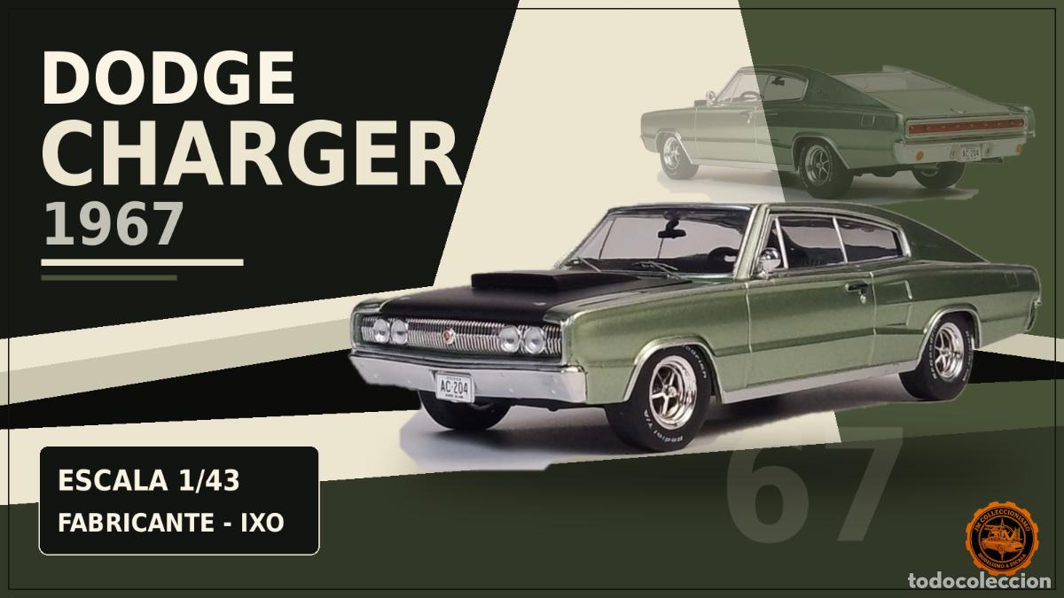 Coches a escala: Dodge Charger 1967 1/43
