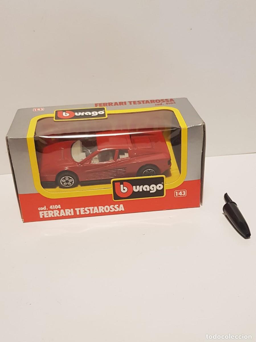 Coches a escala: Bburago - #4104 - Ferrari Testarossa