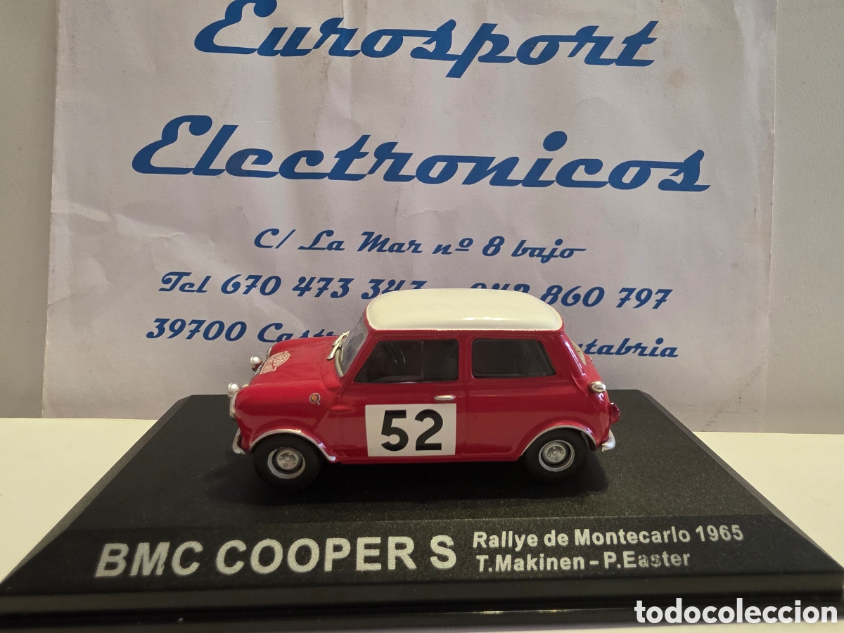 Coches a escala: BMC Cooper S Montecarlo 1965 escala 1/43