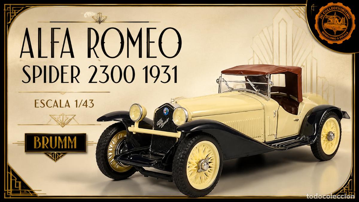 Modellautos: ALFA ROMEO 2300 SPIDER 1931