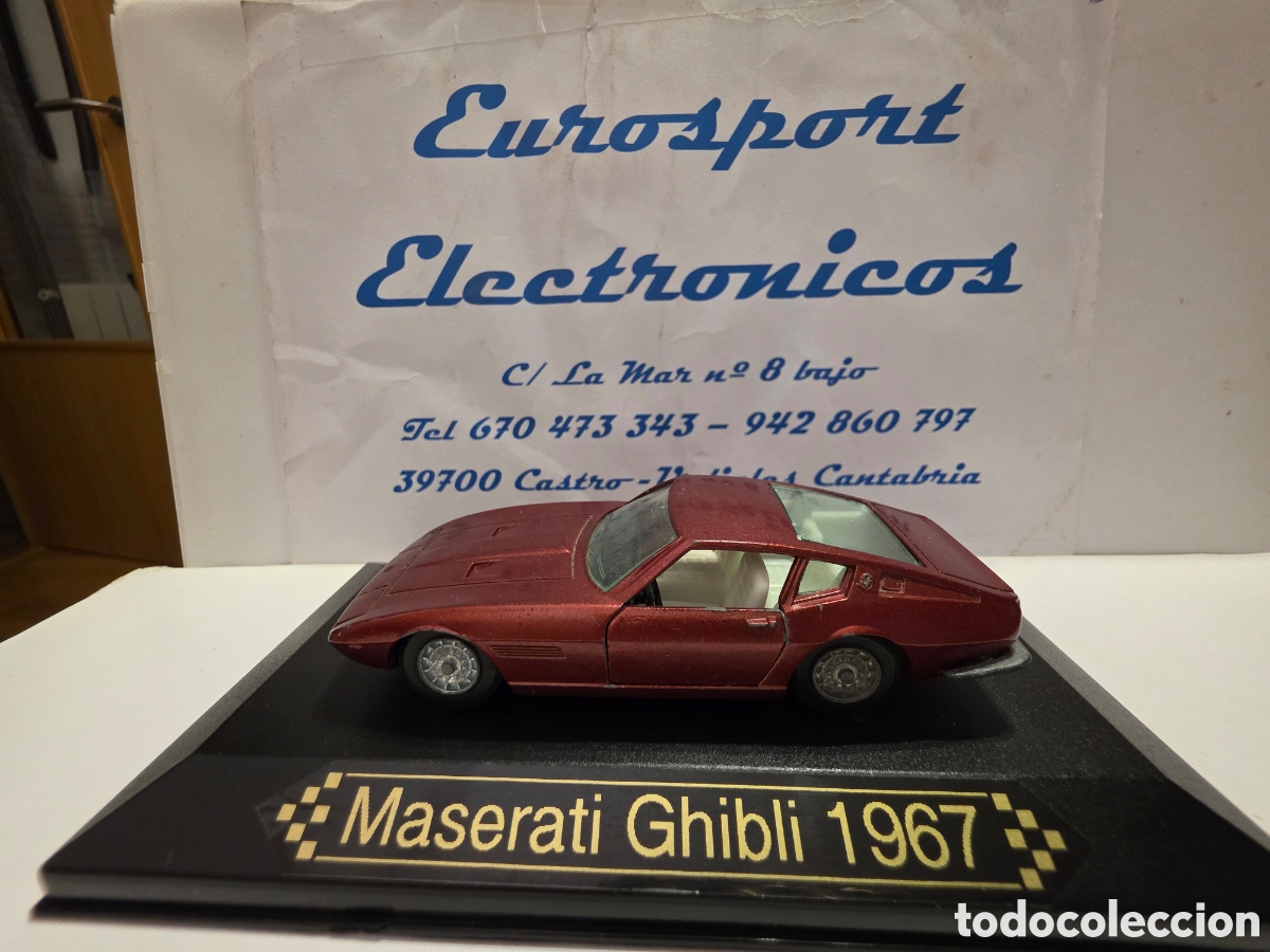 Coches a escala: Maserati Ghibli 1967 escala 1/43