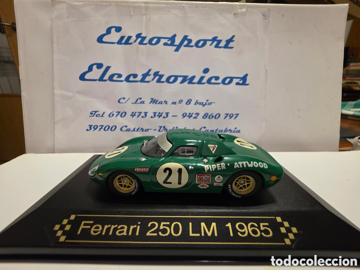 Coches a escala: Ferrari 250 LM 1965 escala 1/43