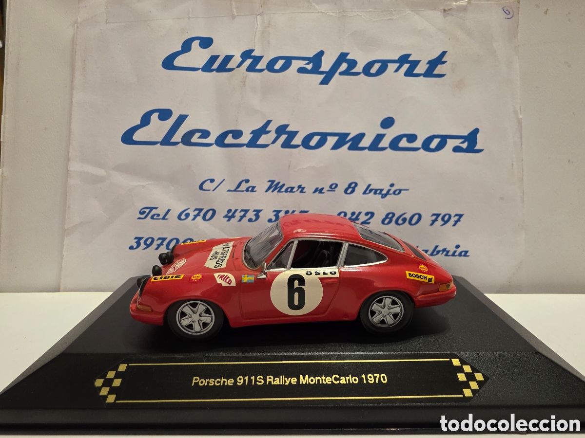 Coches a escala: Porsche 911S MonteCarlo 1970 escala 1/43