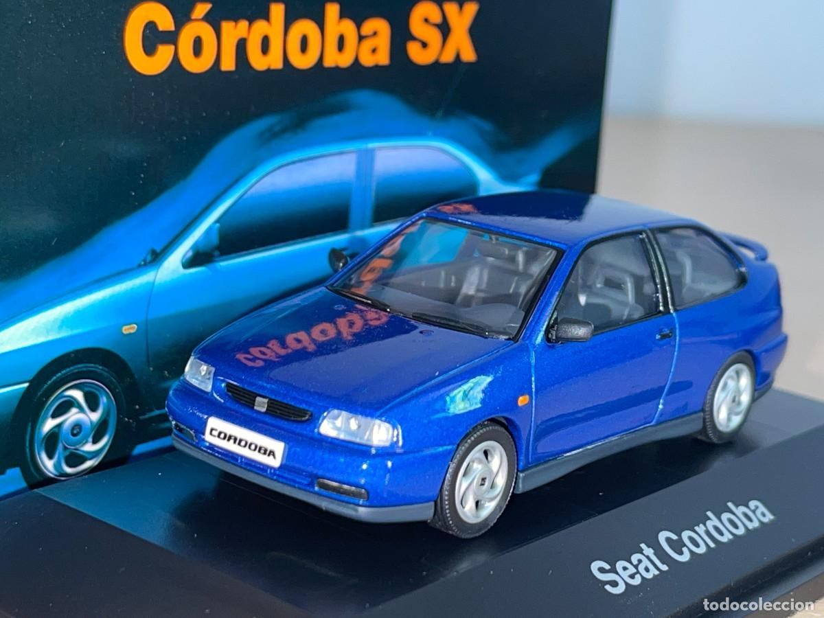 Voitures &agrave; l'&eacute;chelle: Coche SEAT Seat Cordoba SX azul Herpa die-cast metal car escala 1:43