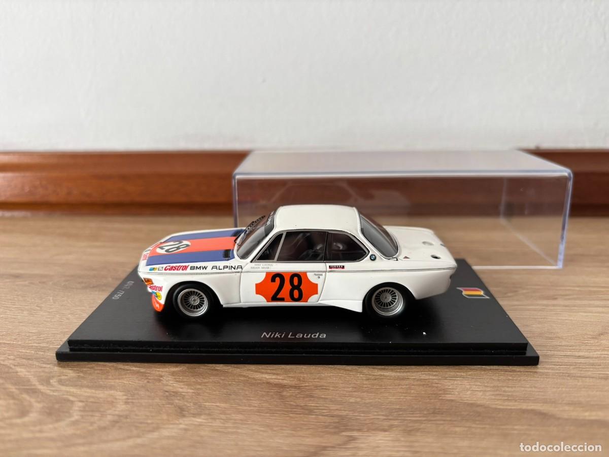 Coches a escala: BMW csl Niki Lauda 1/43 spark