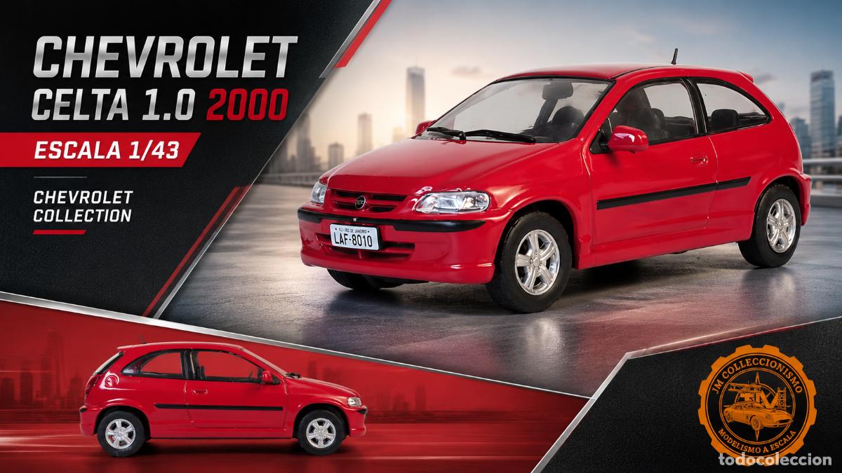 Voitures &agrave; l'&eacute;chelle: CHEVROLET CELTA 1.0 2000