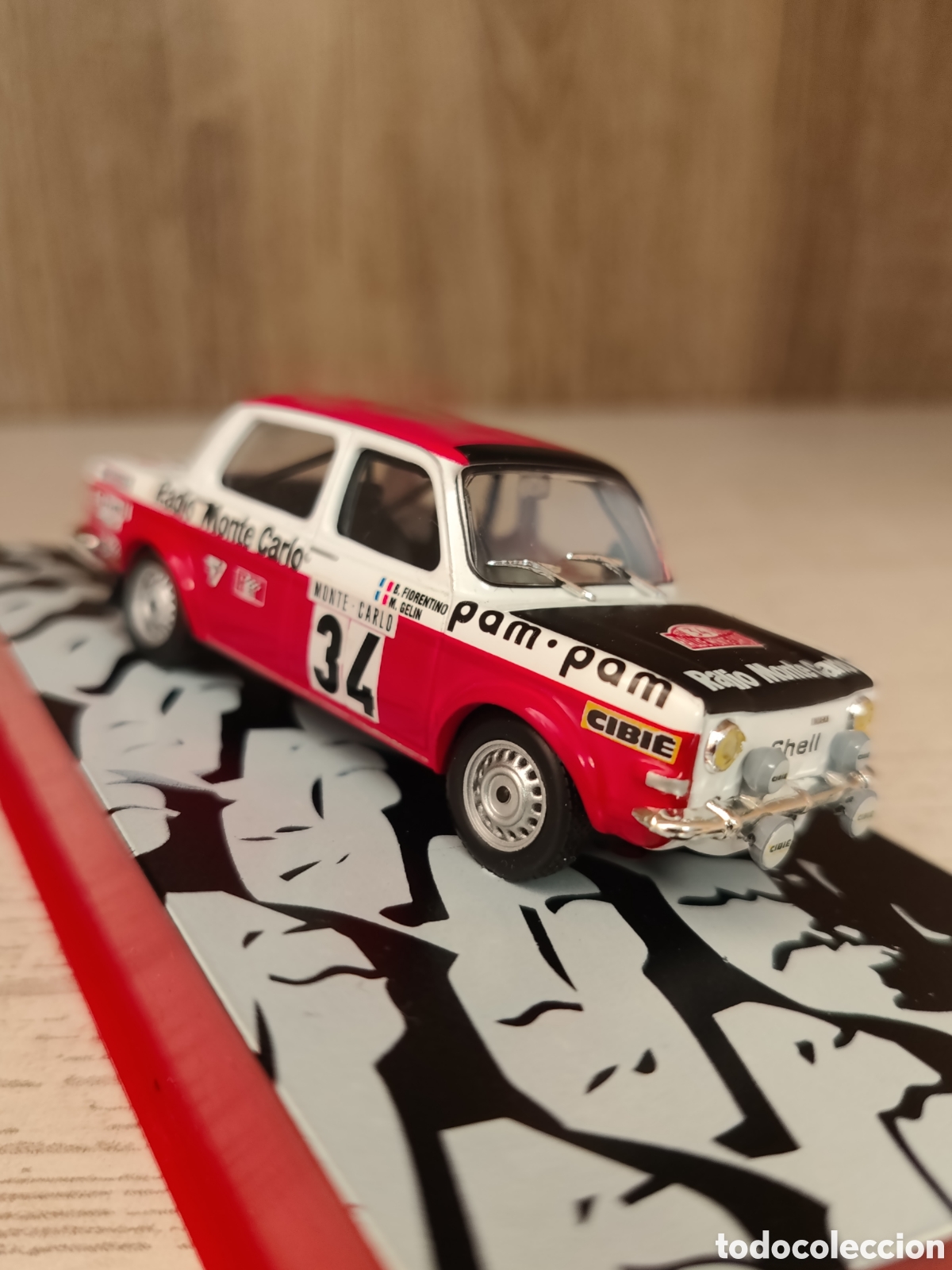 Coches a escala: SIMCA 1000 RALLY 2 MONTECARLO