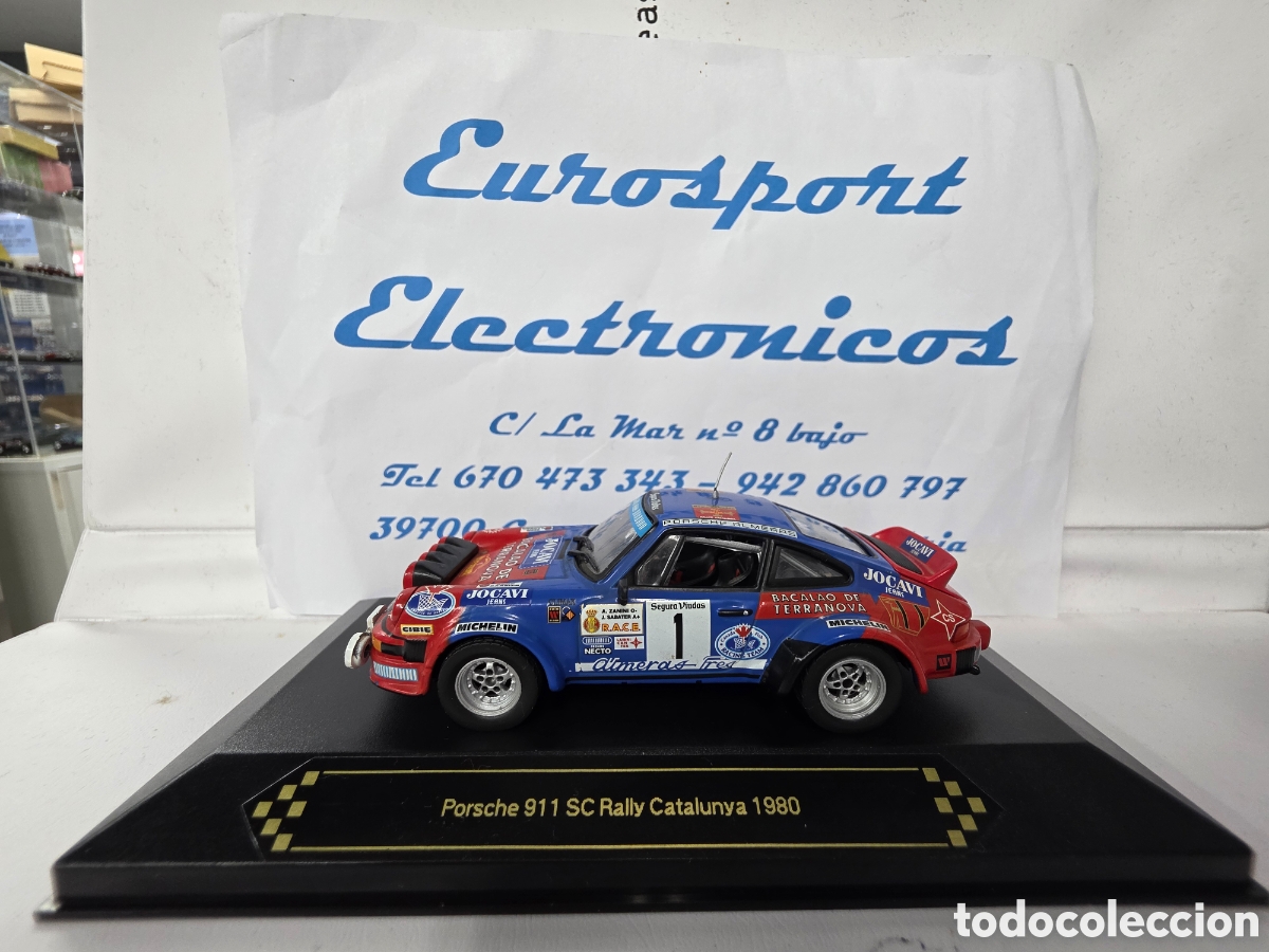 Coches a escala: Porsche 911 SC Rally RAC 1/43