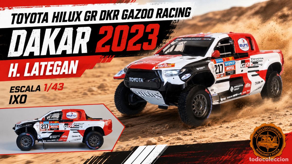 Modellautos: Toyota Hilux GR Dakar 2023 - H. Lategan