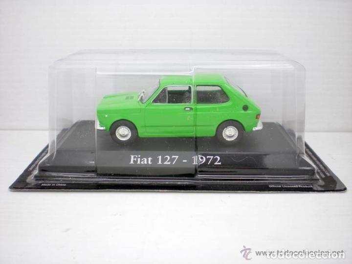 Coches a escala: COCHE FIAT 127 VERDE 1/43 1:43 METAL CAR SEAT MINIATURA die-cast seat 127