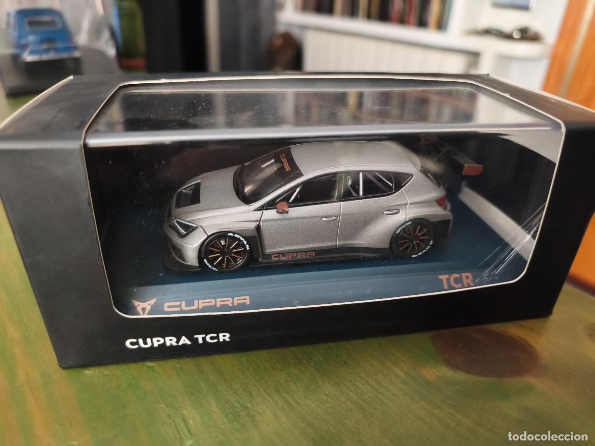 Coches a escala: Cupra TCR Escala 1/43. Seat 6H1099300 IBF. Gris Cobre. Original.